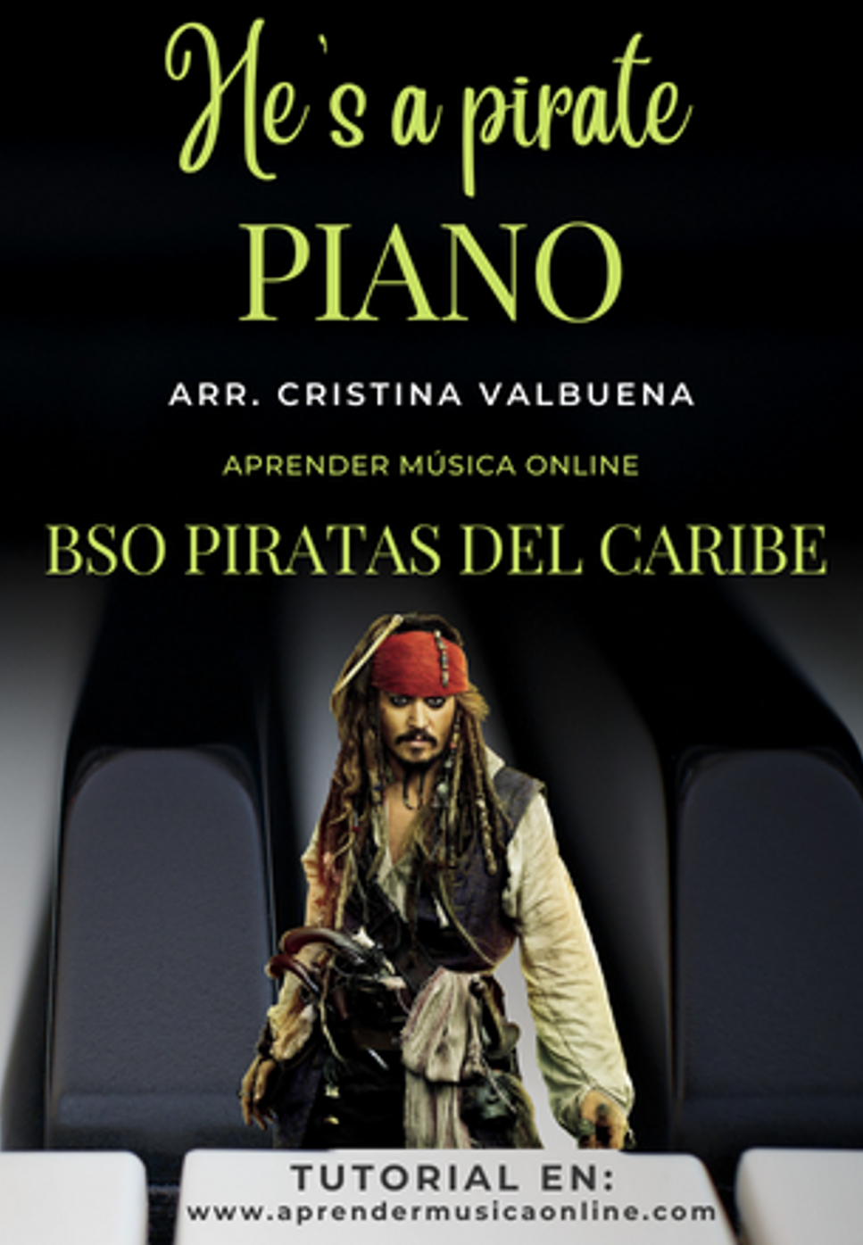 Hans Zimmer - He´s a pirate - B.S.O. Piratas del Caribe Sheet Music ...