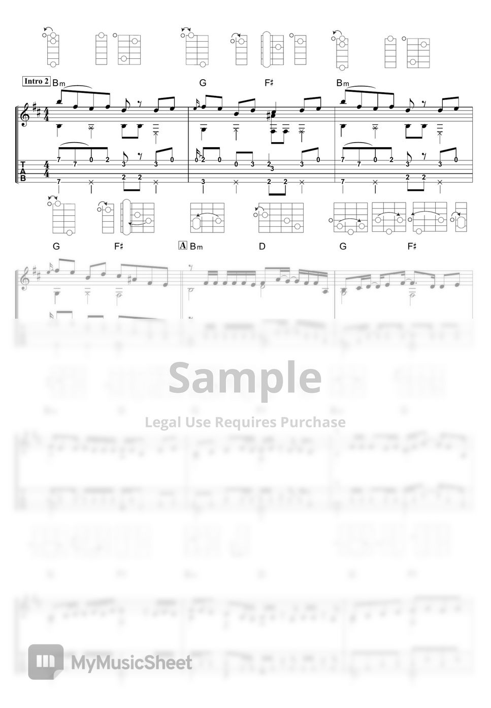 King Gnu Prayer X TAB by Kosuke Kawaguchi