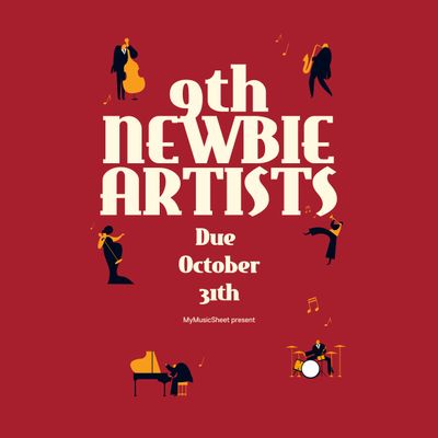 9TH NEWBIE ARTIST WINNERS!