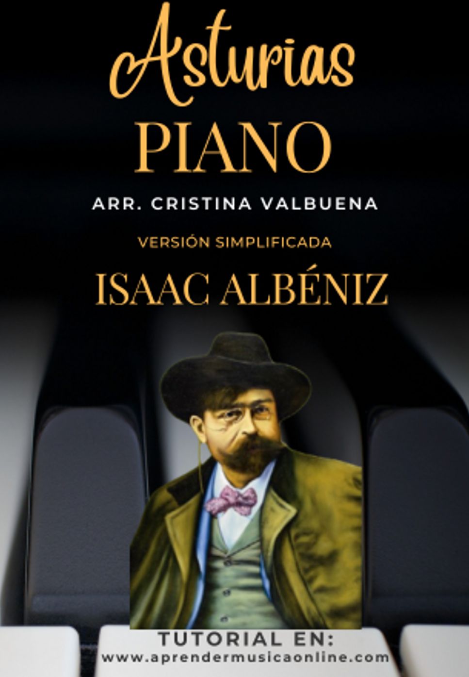 Isaac Albéniz - Asturias - versión simplificada by Cristina Valbuena