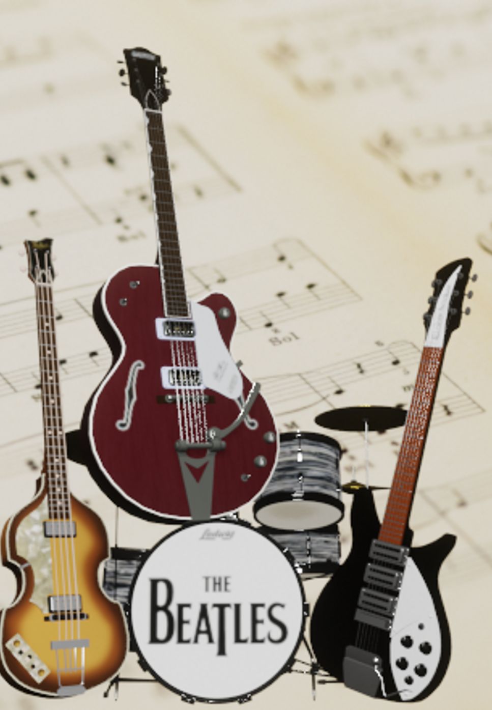 The Beatles - Rock And Roll Music (Band Score) by Ryohei Kanayama