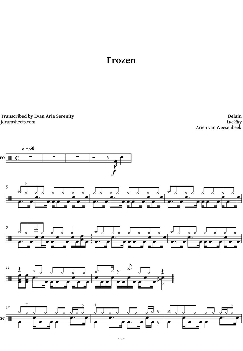 Delain - Frozen Sheets by Evan Jaslow