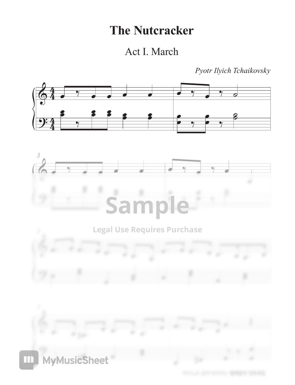 Pyotr Ilyich Tchaikovsky 22. The Nutcracker_March (Ballet music