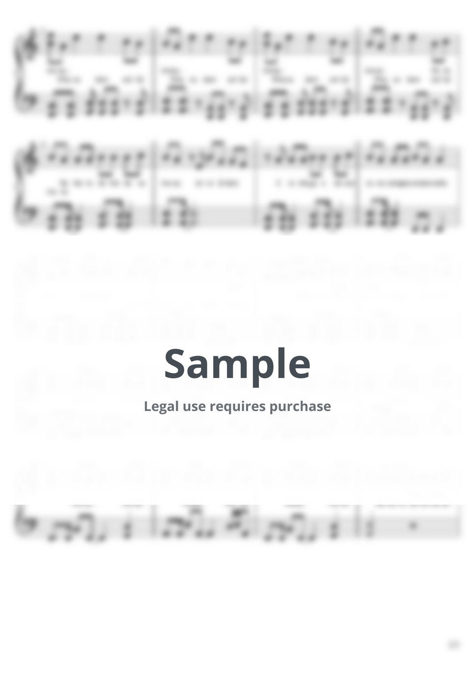 ATLXS - ATLXS - PASSO BEM SOLTO (SLOWED)(5급) (Ckey) Sheet Music by BK뮤직