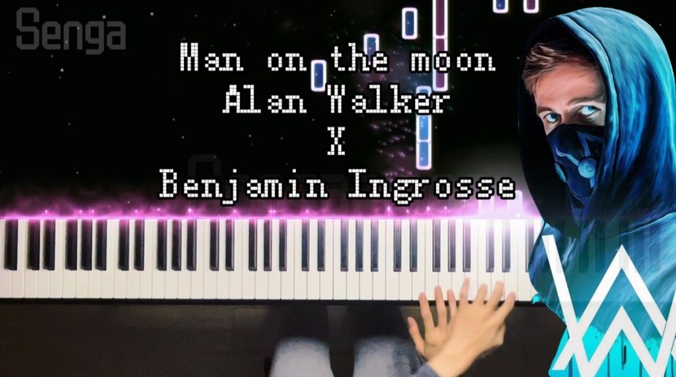 AlanWalker - man on the moon by Sengapiano