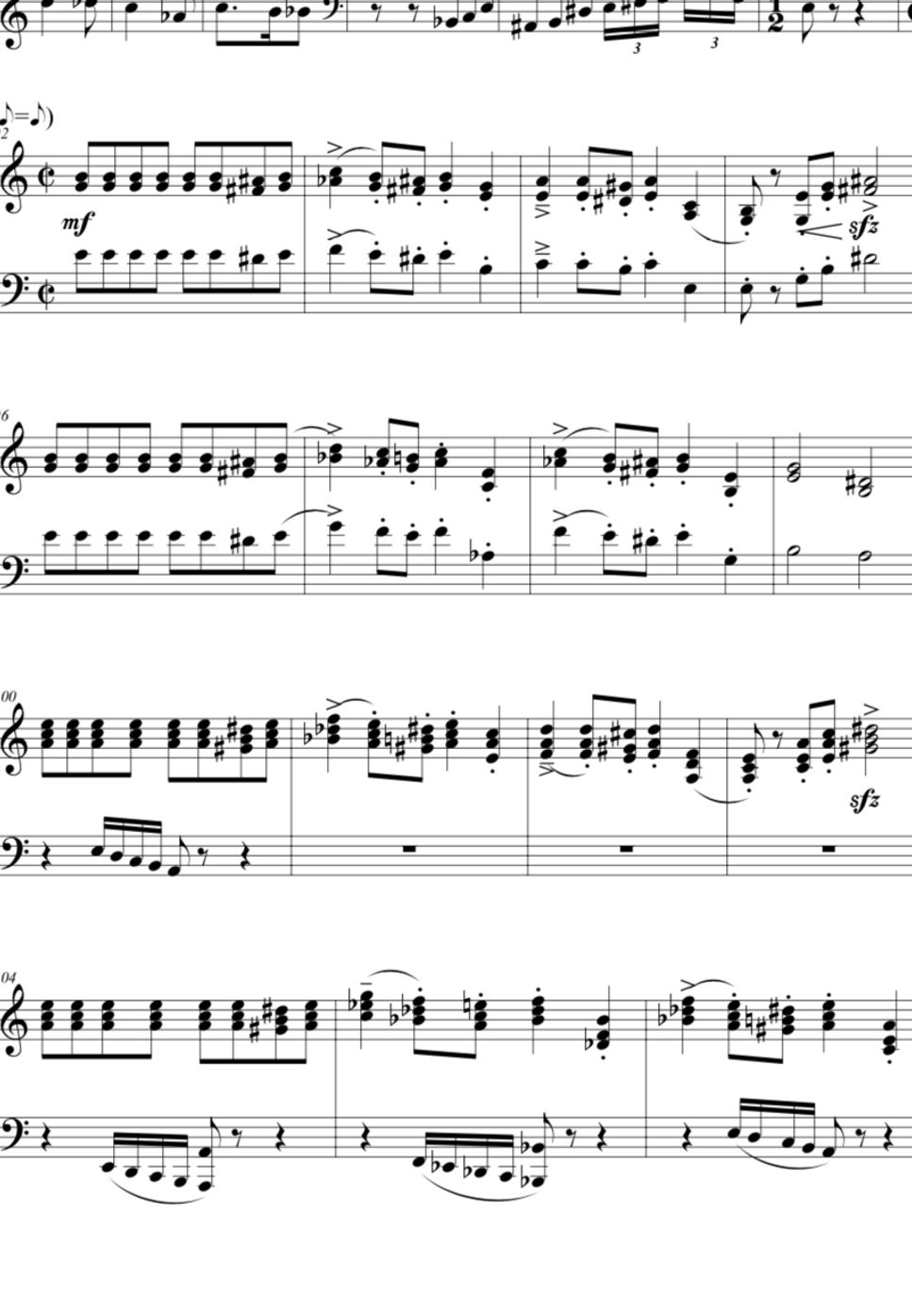 ジョンウィリアムズ - ヘドウィグのテーマ「ハリーポッター」 (２台ピアノ) by 伊藤郁馬