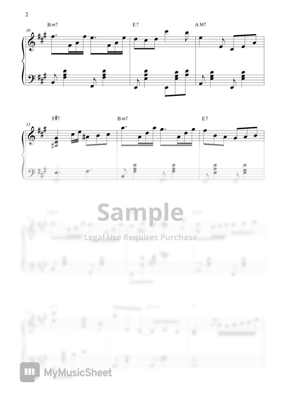 Busker Busker Spring Wind Lembar Musik by Catiano