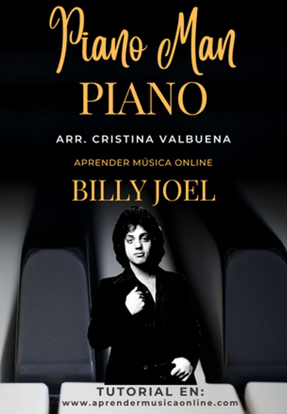 Billy Joel - The Piano Man by Cristina Valbuena