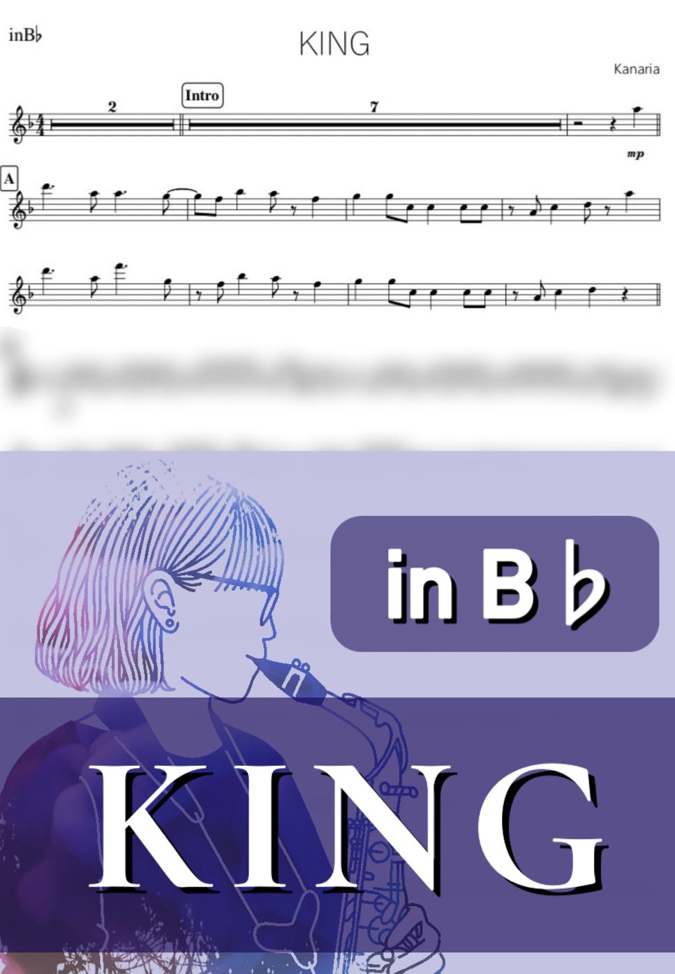 Kanaria - KING (B♭) by kanamusic