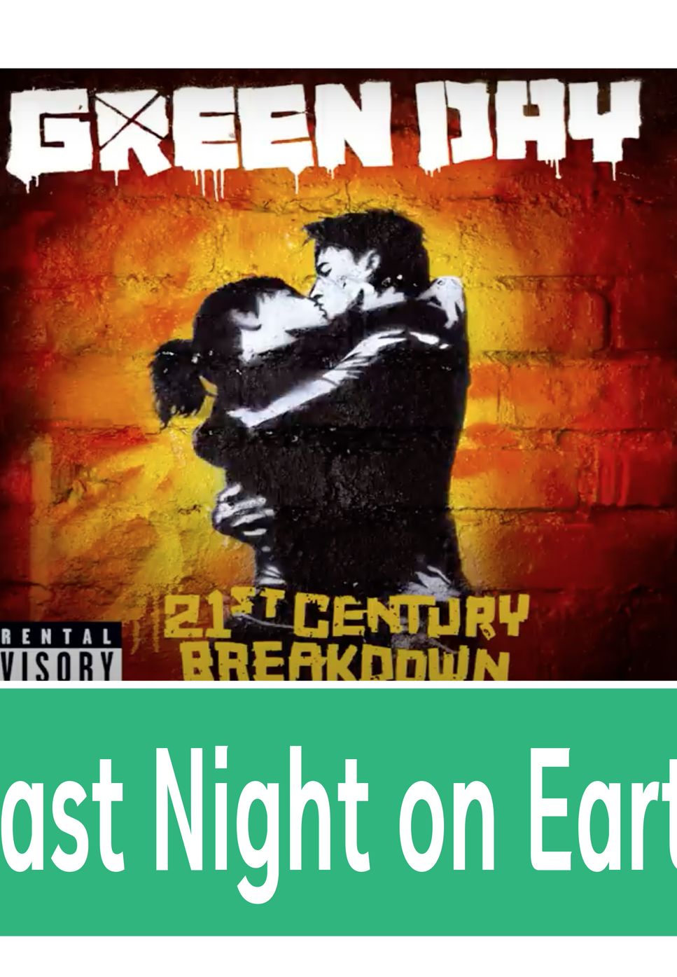 Greenday - Last Night on Earth (Tab) Sheets by @yundy_tm