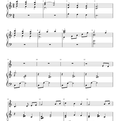 크리스마스 핸드벨 곡 모음