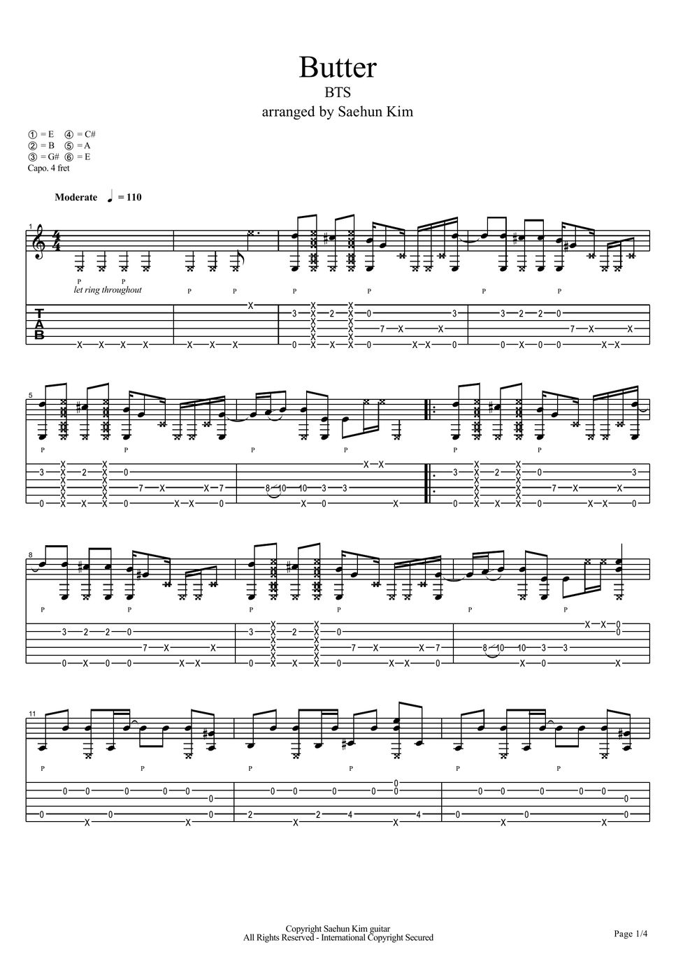 BTS Butter TAB by 김세훈 (Saehun Kim)