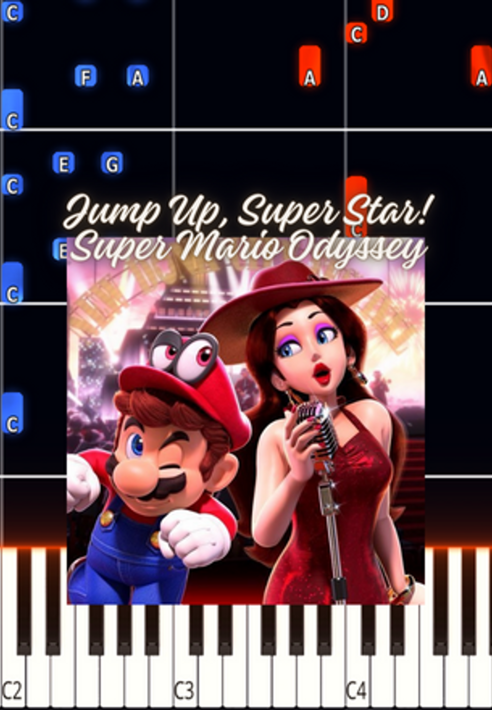 Super Mario Odyssey - Jump Up, Super Star! Partitura | Marco D. | mymusic5