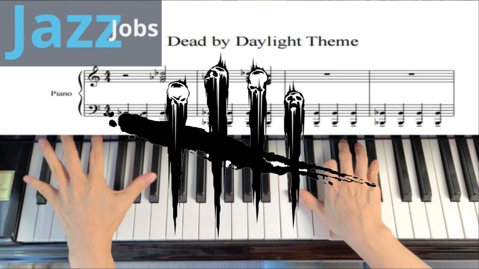 Dead by Daylight - Dead by Daylight Theme Piano music 데드 바이 데이라이트 테마 피아노 악보 by JazzJobs
