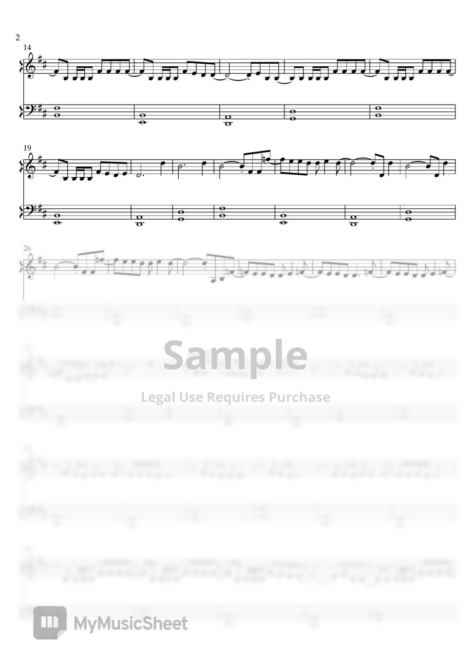 Sugar Maroon 5 Easy Version Sheet By C Piano 