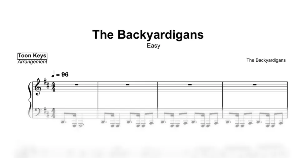 Backyardigans Cover The Backyardigans - The Backyardigans Theme Song Sheet Music | mymusic5