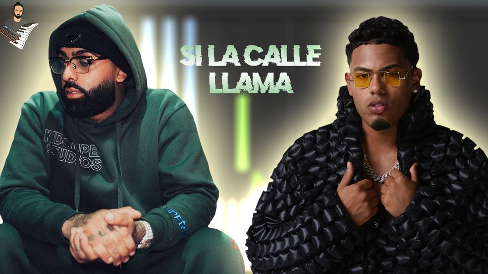 Eladio Carrion, Myke Towers - Si La Calle Llama - Remix