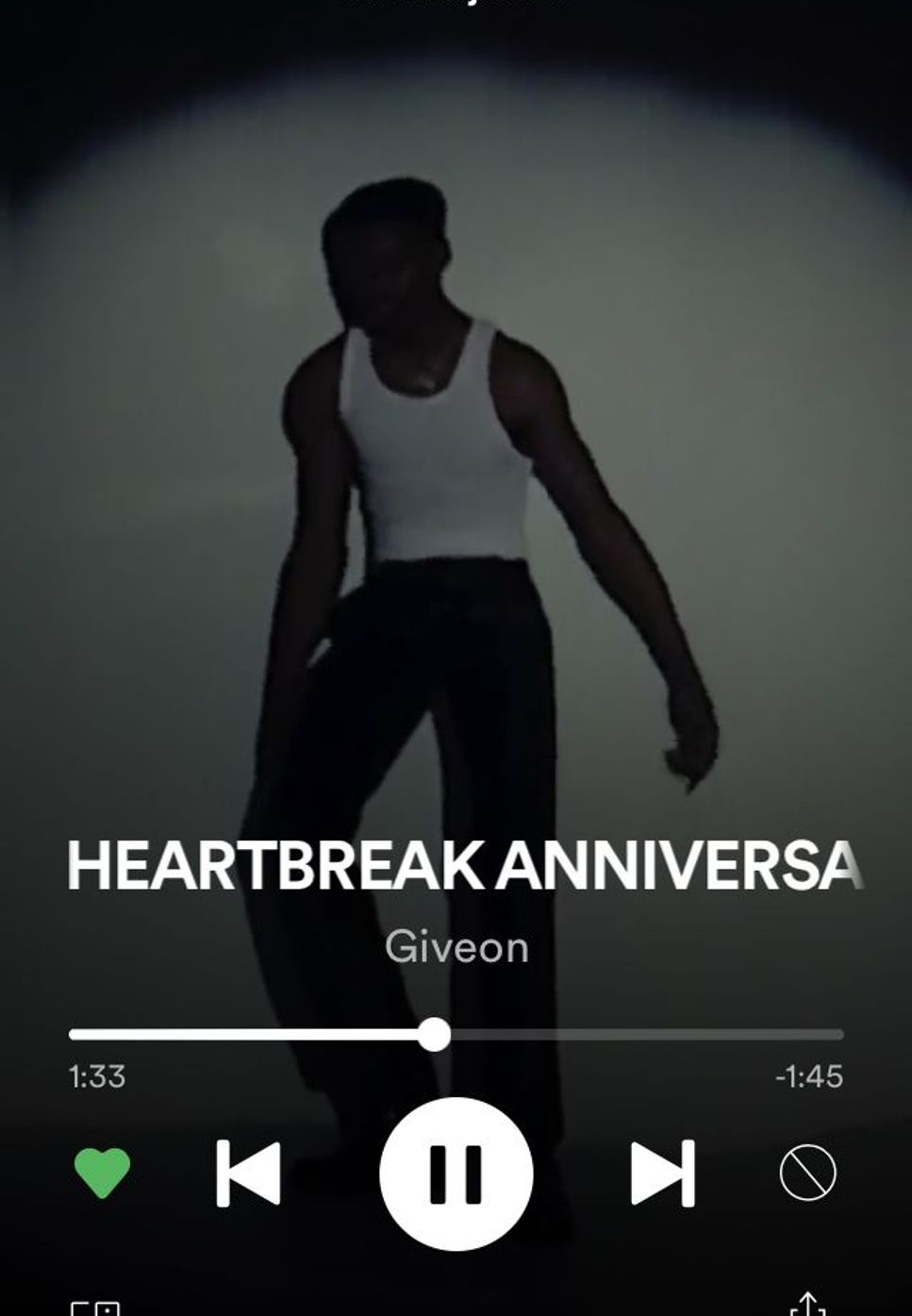 Giveon - HEARTBREAK ANNIVERSARY (lyrics)