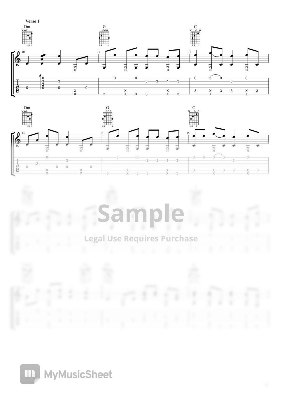 Wallows (ft. Clairo) Fingerstyle Guitar Are You Bored Yet TAB by