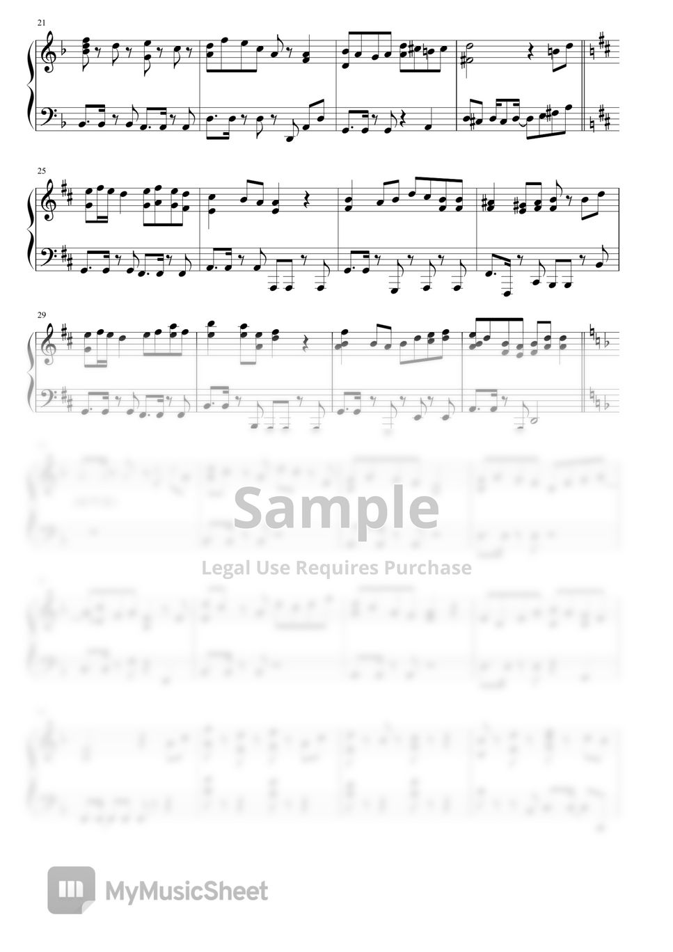 米津玄師 Yonezu Kenshi NHK 2020東京奧運應援曲 Paprika初中級 Sheet by Mico 阿豆將