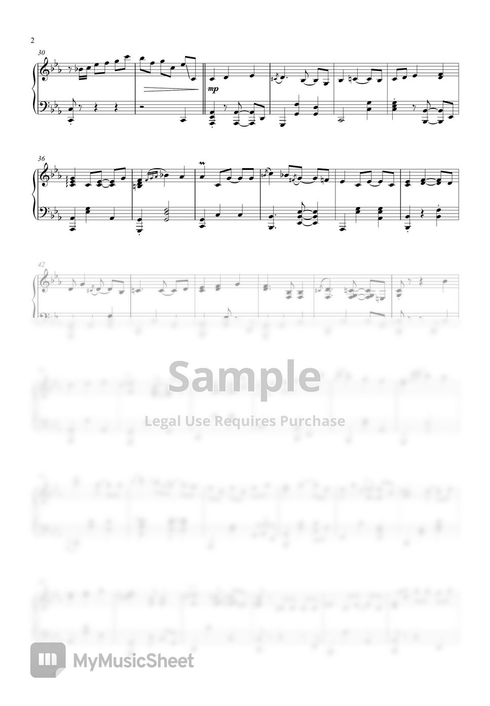 YOASOBI Racing into the Night (Jazz Waltz Ver.) Blad by SLSMusic