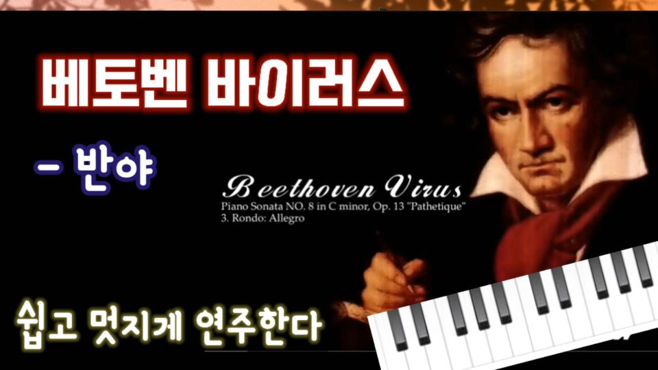 Banya - 베토벤 바이러스 (Beethoven Virus) (쉽고 강렬하게) 