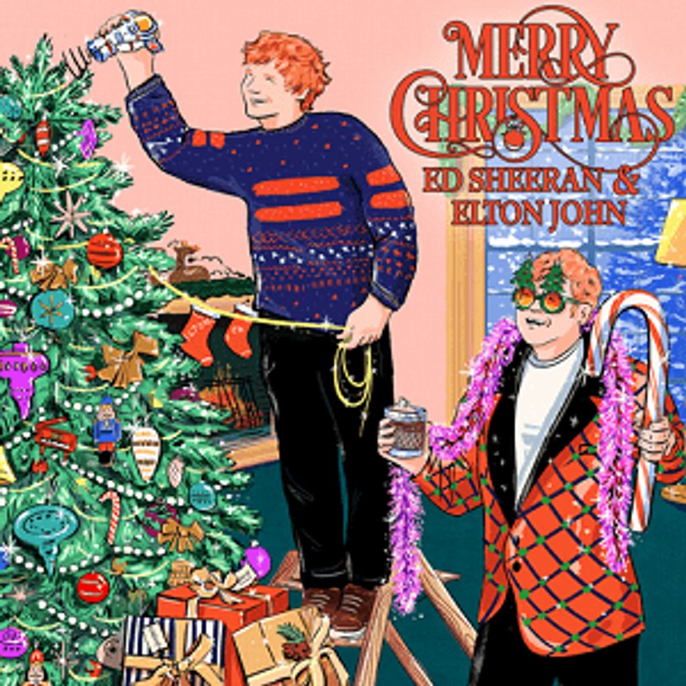 Ed Sheeran & Elton John - Merry Christmas (with Lyrics) by ChansMusic