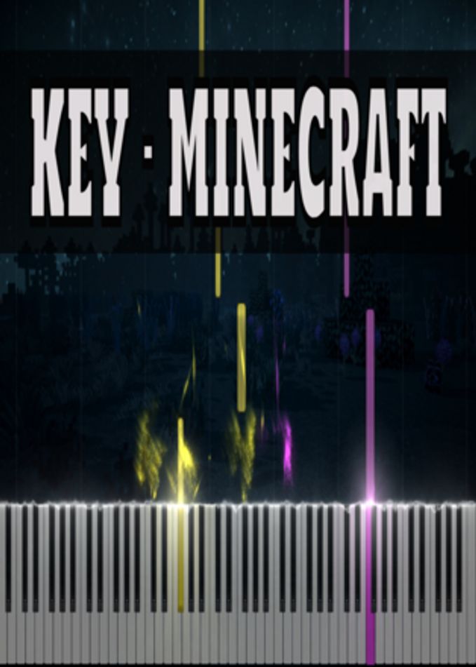 Minecraft piano keys on sale