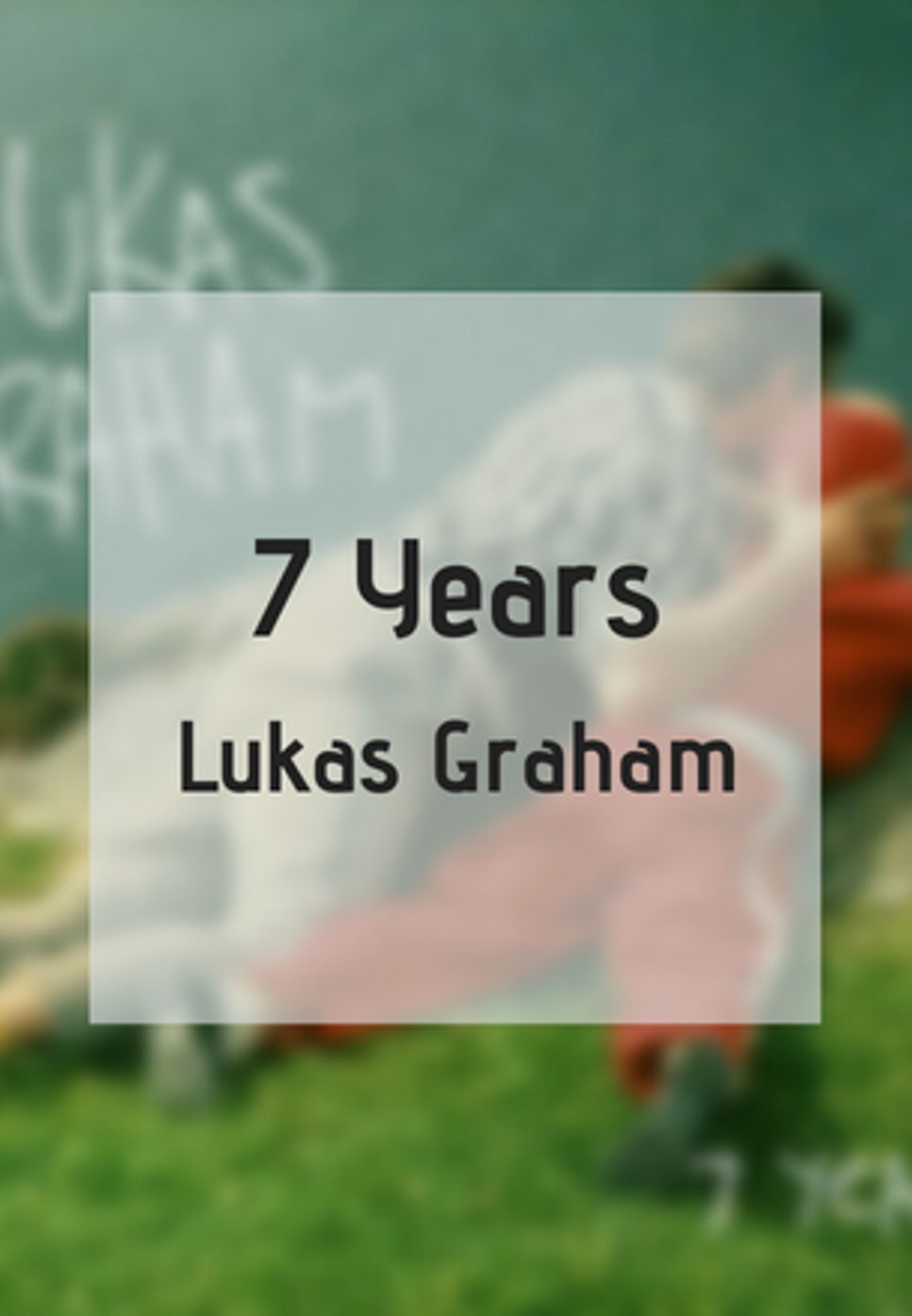 Lukas Graham - 7 Years by GuestinPiano