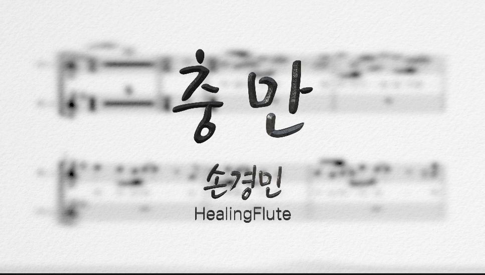 손경민 - 충만 (플루트2중주/가사첨부) by 힐링플룻 HealingFlute