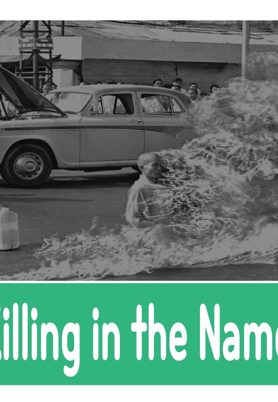 RAGE AGAINST THE MACHINE - Killing in the name (metal rap muy cabreado) [Eurowon