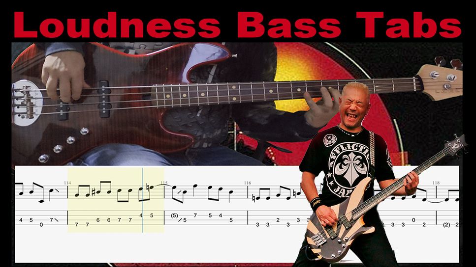 Loudness - Soldier of fortune ベースギタータブPDF | Massimiliano