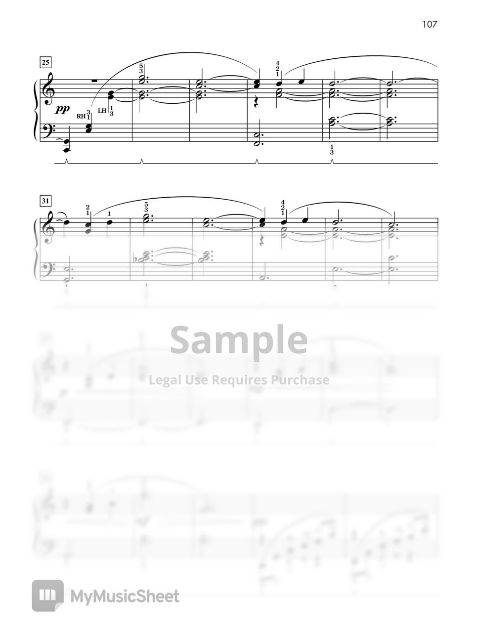 Artist - Clair de Lune Easy.pdf Sheet by Artist