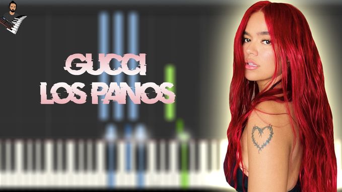 KAROL G - Gucci Los Paños Sheet