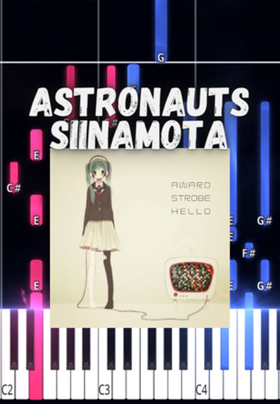시나모타 - 우주비행사 (Piano ver. / easy ver. / siinamota) by Marco D.