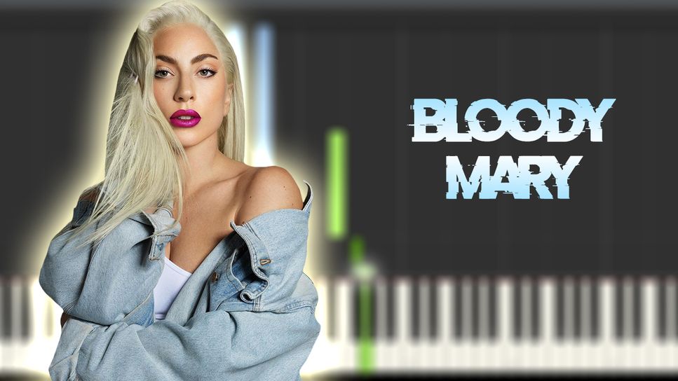 Lady Gaga Bloody Mary Sheets