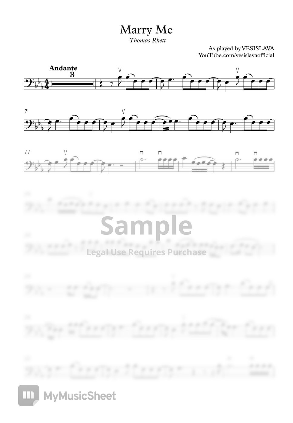 Thomas Rhett Marry Me Sheet By Vesislava thomas-rhett-marry-me-sheet-by-vesislava