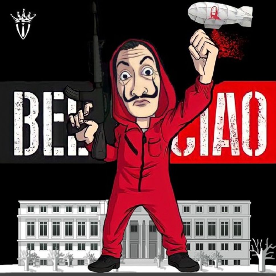 OST La casa de papel Bella Ciao (Backing track included) Partition musicale by Elly Angelis
