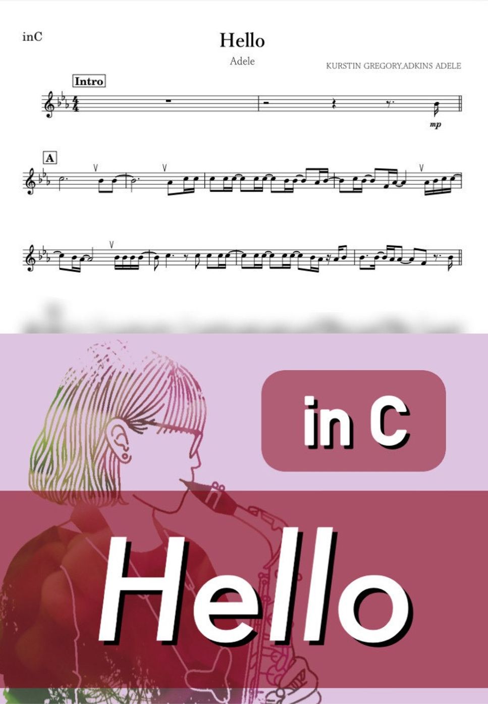 Adele - Hello (C) by kanamusic