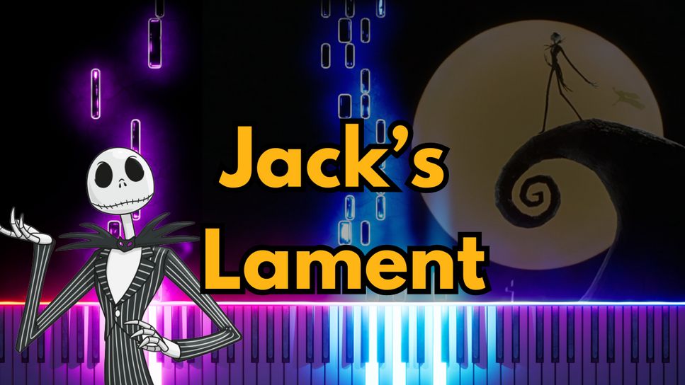 Danny Elfman - Jack's Lament by SheetMusicSimply