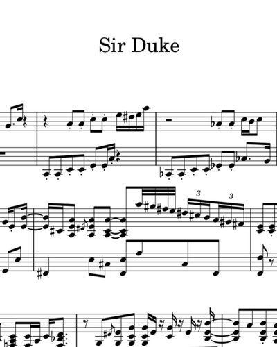 Sir Duke