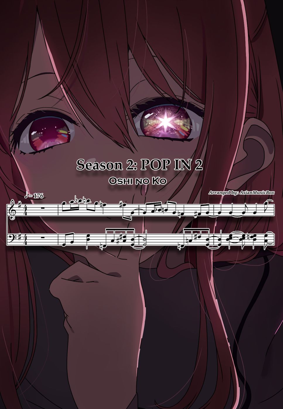 Oshi no Ko Season 2 - 'POP IN 2' (Sheet, MIDI, MultiTracks & WAV) by AsianMusicBox