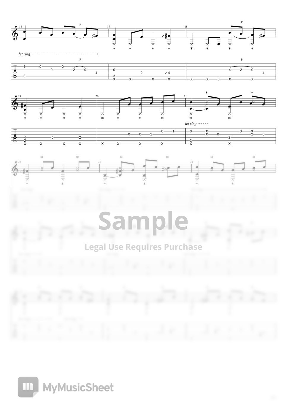 Billie Eilish everything i wanted TAB by sn0wone