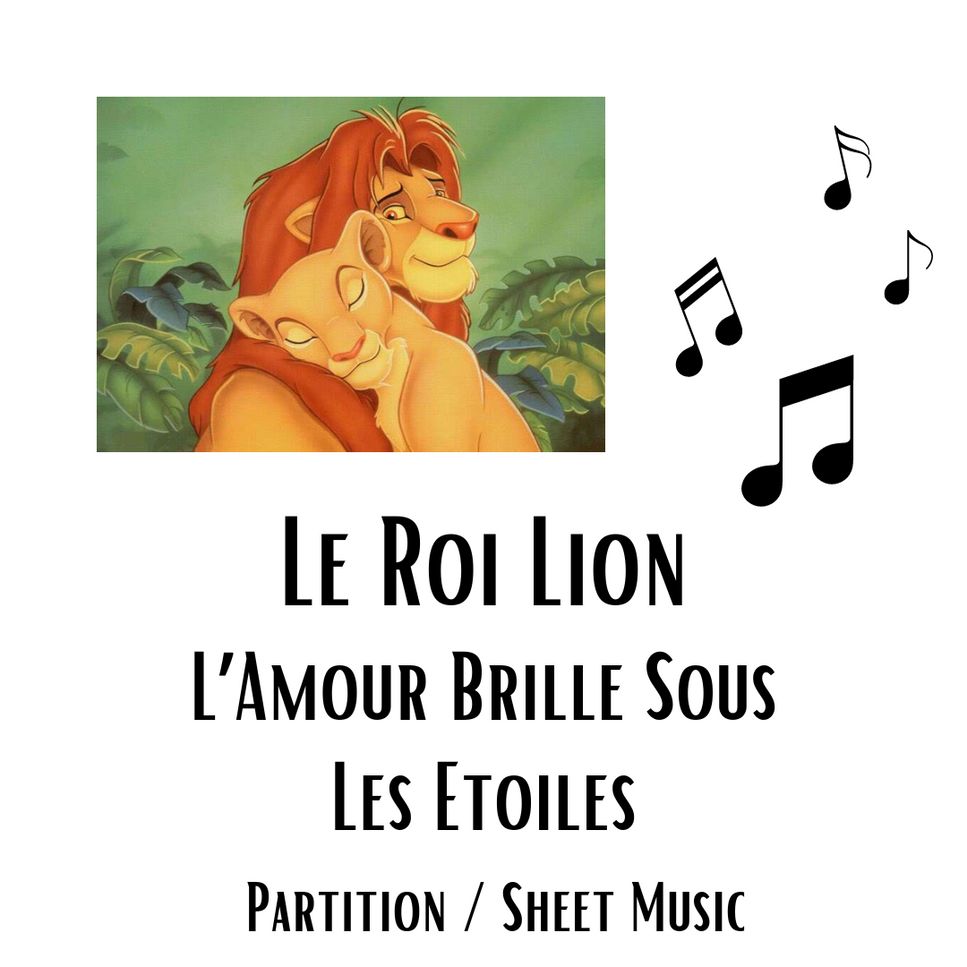 L'Amour Brille Sous Les Etoiles - Le roi Lion - The Lion King by Eihwaz - Harpe Celtique