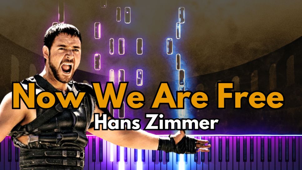 Hans Zimmer - Now We Are Free by SheetMusicSimply