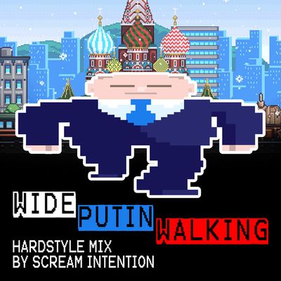 Wide Putin Walking