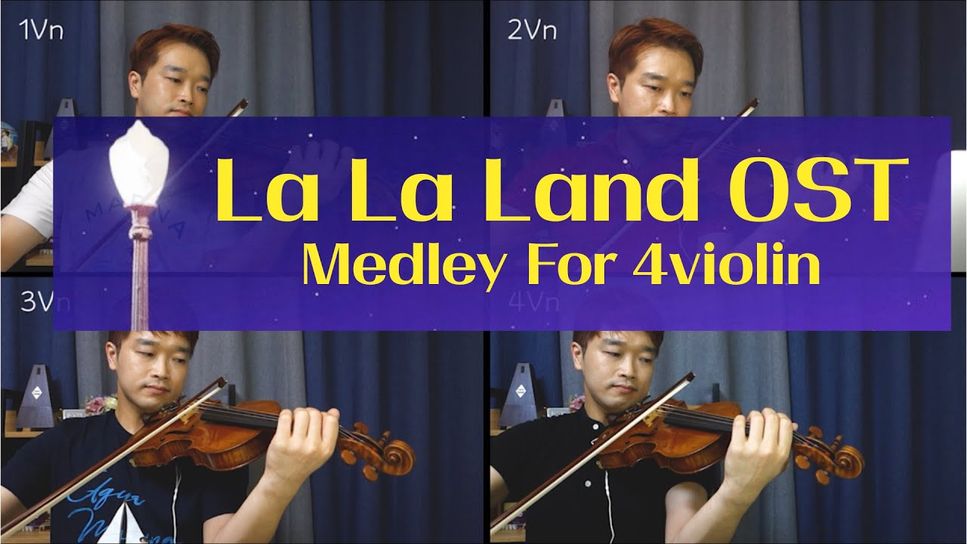 Justin hurwitz - La La Land OST Medley (for 4Violin) by VIO