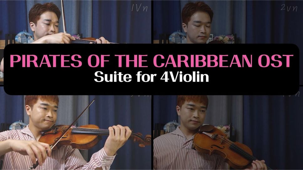 HANS ZIMMER - Pirates of the Caribbean OST Medley (for 4 Violin) by VIO