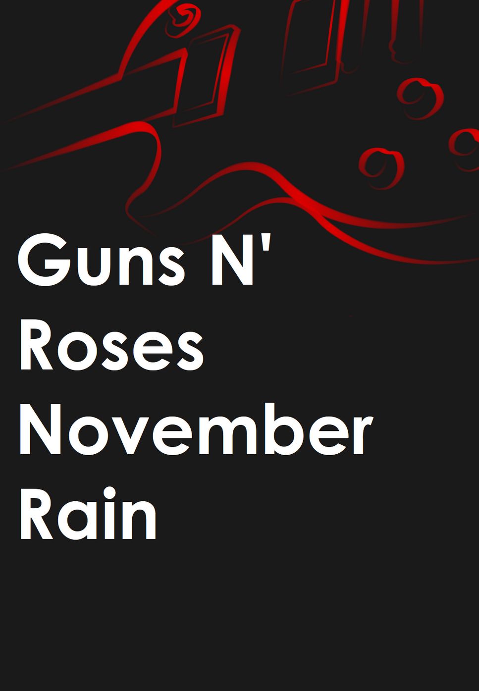 Guns N' Roses - November Rain by Mario Serrato