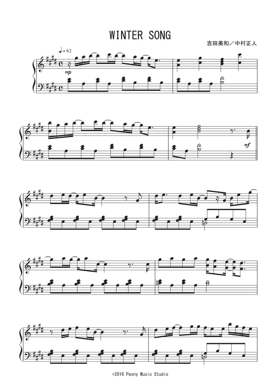 Winter Song